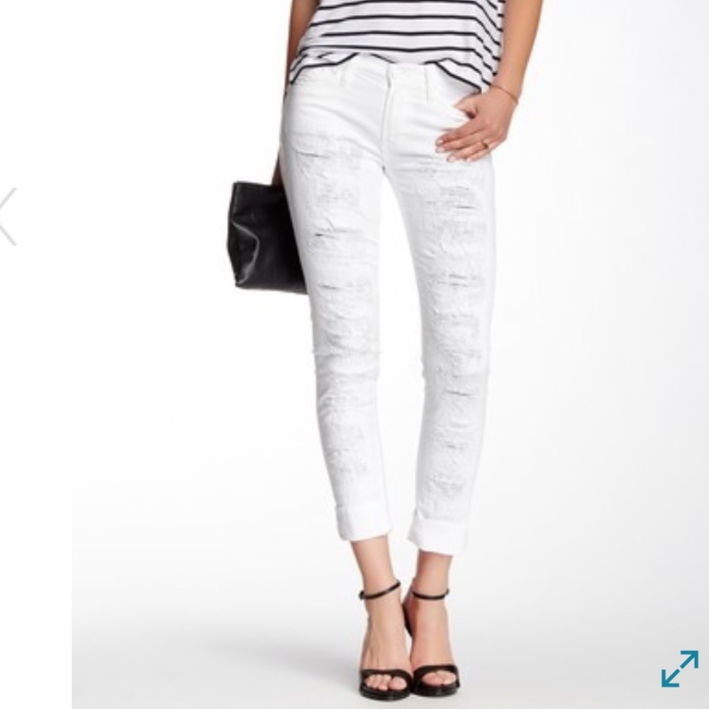 Hudson Melissa Mid Rise skinny jean